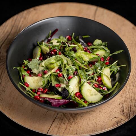 Salata mesclun cu rodie si balsamic vinaigrette 150g