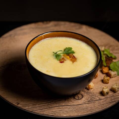 Supa crema de cartofi curry 350g/50g